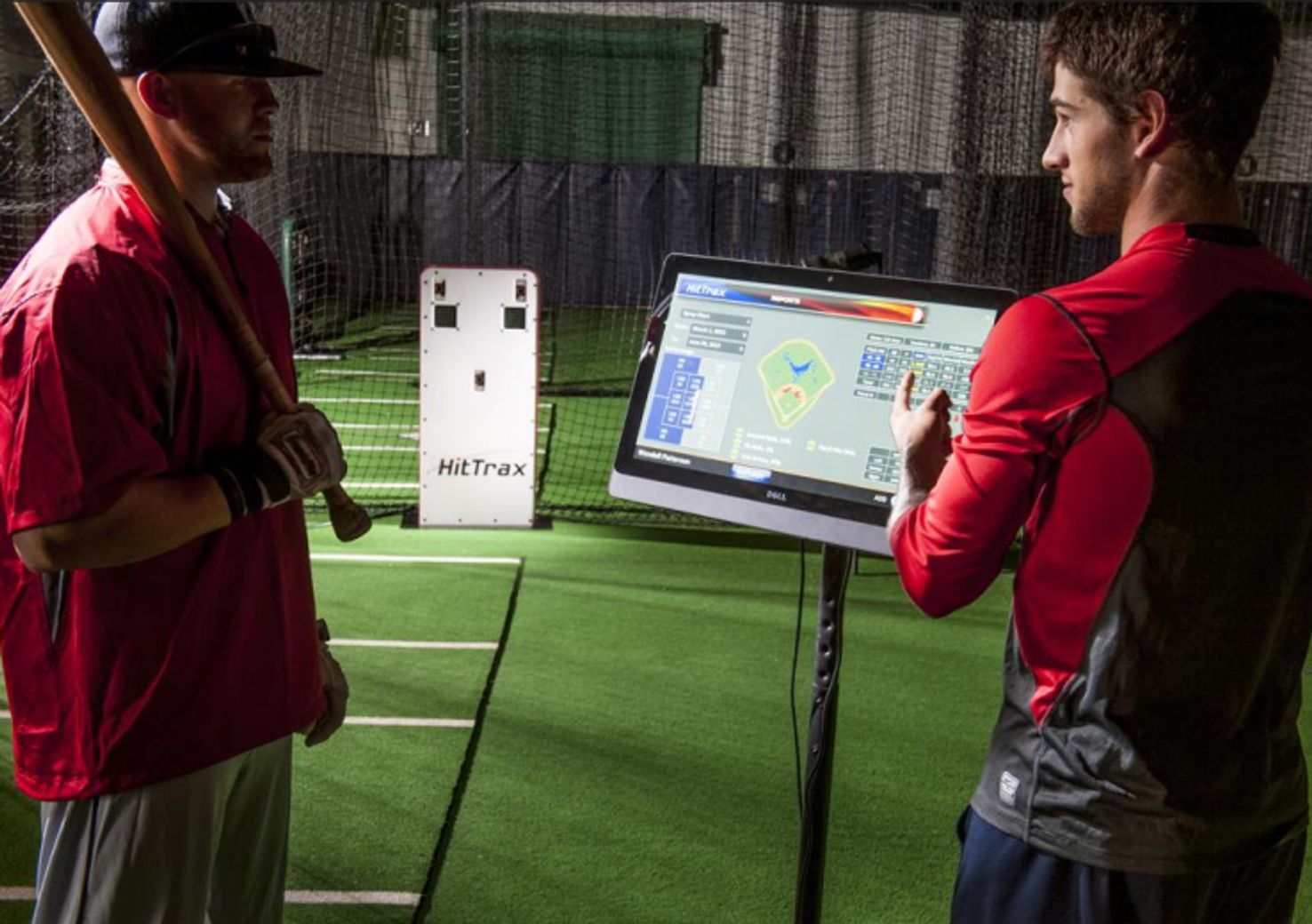 Individual training and analysis with HitTrax